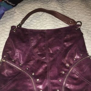 Kathy large handbag purple